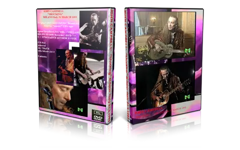 Artwork Cover of John Campbell 1993-03-31 DVD Milan Proshot