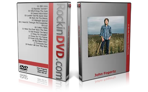 Artwork Cover of John Fogerty 2007-06-23 DVD Glastonbury Proshot