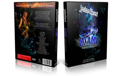 Artwork Cover of Judas Priest 1988-09-18 DVD Miami Audience