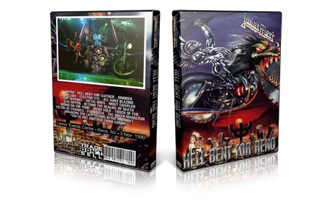 Artwork Cover of Judas Priest 1990-11-03 DVD Reno Audience