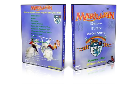 Artwork Cover of Marillion 1986-06-28 DVD Various Audience