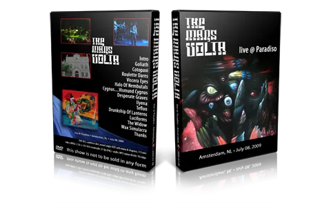 Artwork Cover of Mars Volta 2009-07-08 DVD Amsterdam Audience