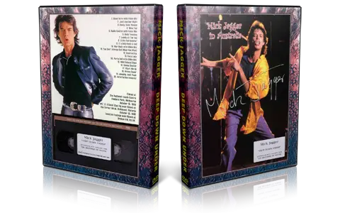 Artwork Cover of Mick Jagger Compilation DVD Deep Down Under Proshot
