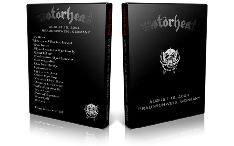 Artwork Cover of Motorhead 2004-08-15 DVD Various Proshot