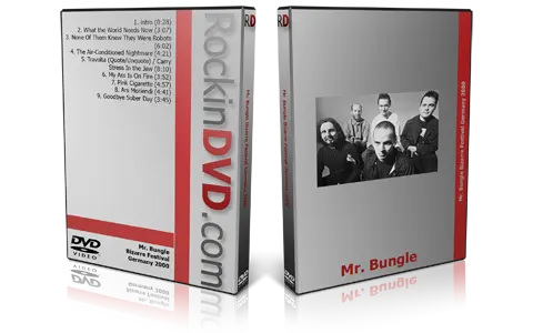 Artwork Cover of Mr Bungle Compilation DVD Bizarre Festival Germany 2000 Proshot
