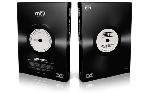 Artwork Cover of Muse 2003-09-15 DVD Milan Proshot