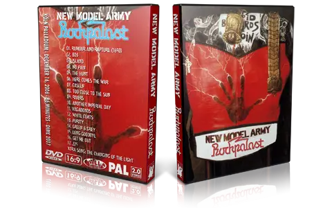 Artwork Cover of New Model Army 2006-12-16 DVD Koln Proshot