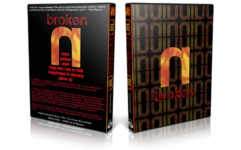 Artwork Cover of Nine Inch Nails Compilation DVD Broken Proshot