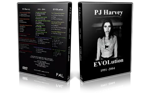 Artwork Cover of PJ Harvey Compilation DVD Evolution 1991-2004 Proshot