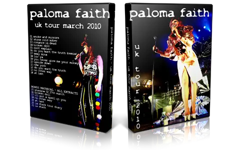Artwork Cover of Paloma Faith Compilation DVD March 2010 Audience