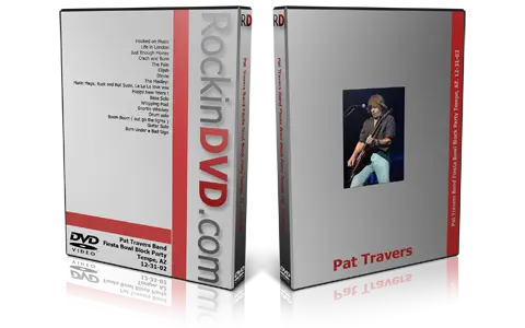 Artwork Cover of Pat Travers 2002-12-31 DVD Various Proshot