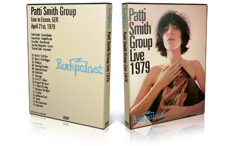Artwork Cover of Patti Smith 1979-04-22 DVD Various Proshot
