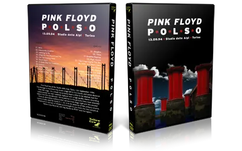 Artwork Cover of Pink Floyd 1994-09-13 DVD Stadio Delle Alpi Audience