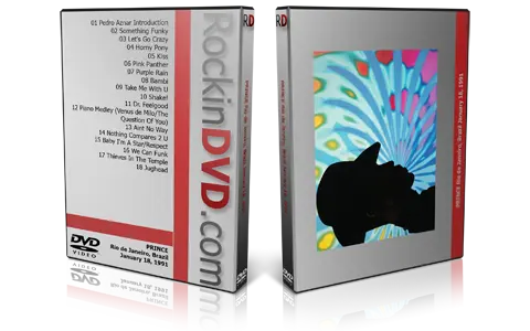 Artwork Cover of Prince 1991-01-18 DVD Rio De Janeiro Proshot