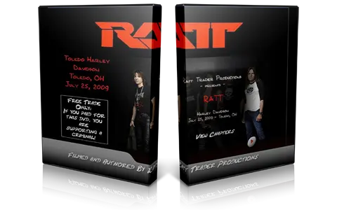 Artwork Cover of Ratt 2009-07-25 DVD Various Audience