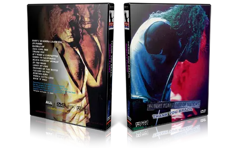 Artwork Cover of Robert Plant 1994-01-22 DVD Rio De Janeiro Proshot