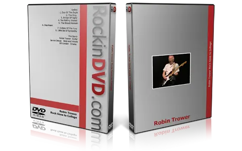 Artwork Cover of Robin Trower Compilation DVD Rock Goes to College Proshot