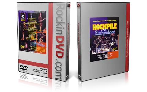 Artwork Cover of Rockpile 1980-12-01 DVD Markthalle Proshot