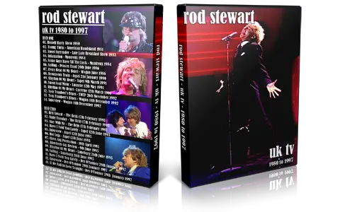 Artwork Cover of Rod Stewart Compilation DVD UK TV Proshot