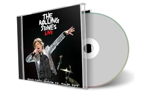 Artwork Cover of Rolling Stones 2013-05-18 CD Anaheim Audience