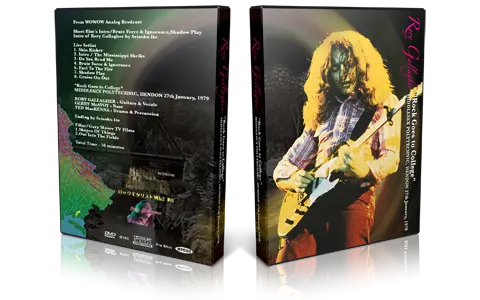 Artwork Cover of Rory Gallagher Compilation DVD Middlesex 1979 Proshot