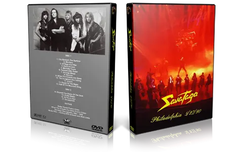 Artwork Cover of Savatage 1990-05-27 DVD Various Audience