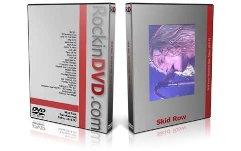 Artwork Cover of Skid Row 1992-10-08 DVD Tokyo Proshot