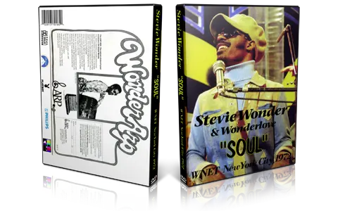 Artwork Cover of Stevie Wonder Compilation DVD Soul 72 Proshot