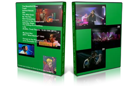 Artwork Cover of Suede Compilation DVD Dublin 1996 Audience