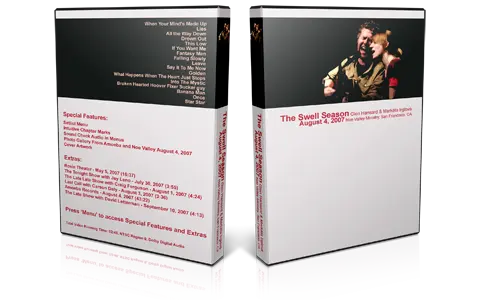 Artwork Cover of Swell Season 2007-08-04 DVD San Francisco Proshot