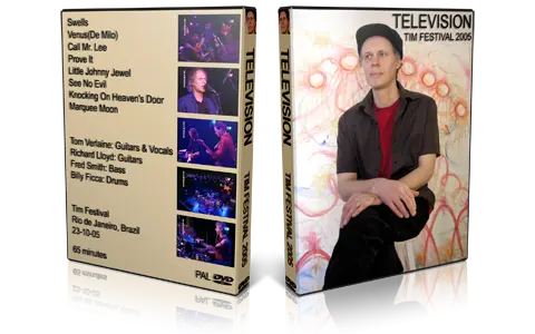 Artwork Cover of Television 2005-10-23 DVD Rio De Janeiro Proshot
