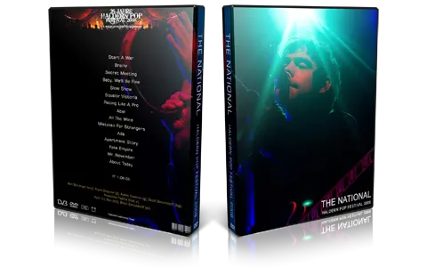 Artwork Cover of The National 2008-08-09 DVD Haldern Proshot