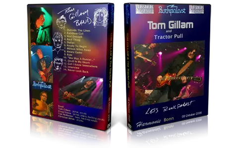 Artwork Cover of Tom Gillam 2009-10-08 DVD WDR Rockpalast Proshot
