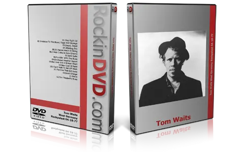 Artwork Cover of Tom Waits 1977-03-18 DVD Rockpalast Proshot