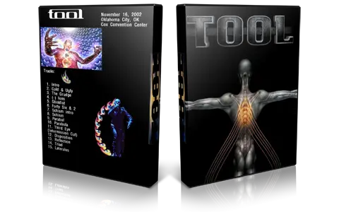 Artwork Cover of Tool 2002-11-16 DVD Oklahoma City Audience