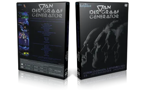 Artwork Cover of Van Der Graaf Generator 2005-11-05 DVD Leverkusen Proshot