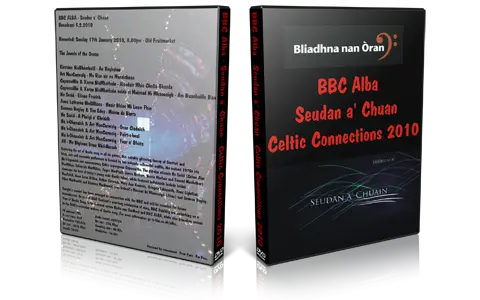 Artwork Cover of Various Artists Compilation DVD BBC ALBA Proshot