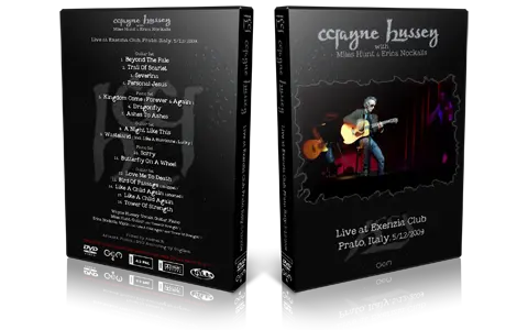 Artwork Cover of Wayne Hussey 2009-05-12 DVD Prato Audience