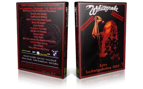 Artwork Cover of Whitesnake 1983-03-19 DVD Ludwigshafen Proshot