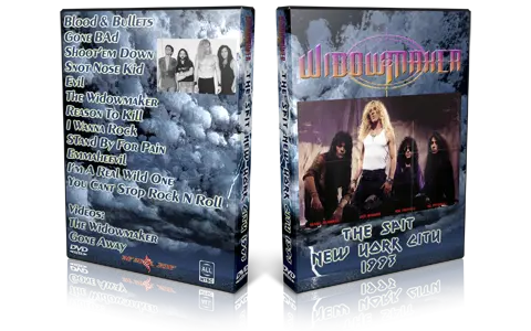 Artwork Cover of Widowmaker 1993-11-12 DVD New York City Audience