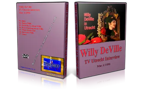 Artwork Cover of Willy DeVille 1996-03-06 DVD Various Proshot