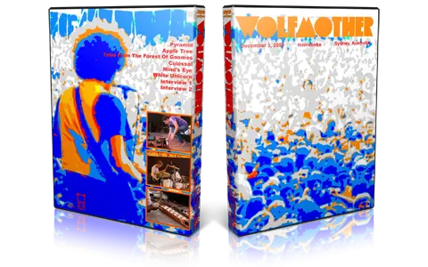Artwork Cover of Wolfmother 2005-12-03 DVD Sydney Proshot