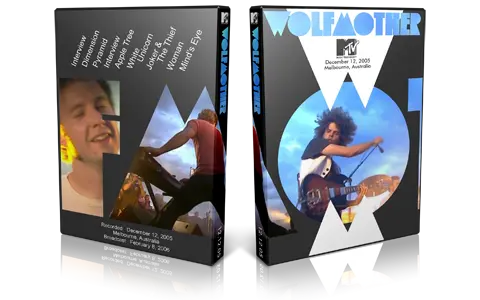 Artwork Cover of Wolfmother 2005-12-12 DVD Melbourne Proshot