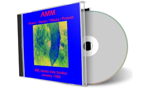 Artwork Cover of AMM Compilation CD Maida Vale Studios 88 Soundboard