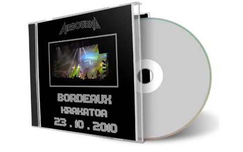 Artwork Cover of Airbourne 2010-02-23 CD Bordeaux Audience