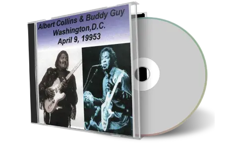 Artwork Cover of Albert Collins 1993-04-09 CD Washington Soundboard