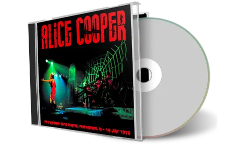 Artwork Cover of Alice Cooper 1975-07-16 CD Providence Audience