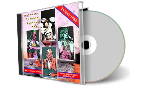 Artwork Cover of Anderson Bruford Wakeman Howe 1989-10-24 CD Birmingham Audience
