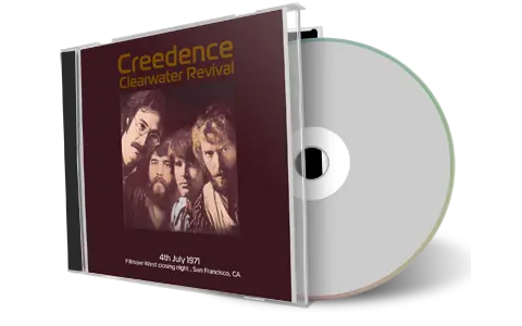 Artwork Cover of CCR 1971-07-04 CD San Francisco Soundboard