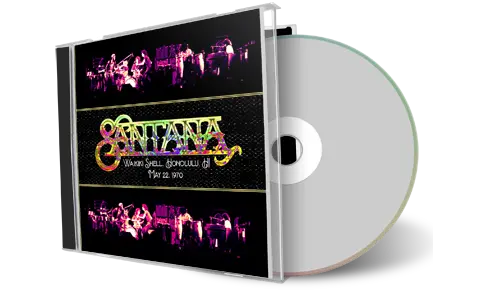 Artwork Cover of Carlos Santana 1970-05-22 CD Honululu Soundboard